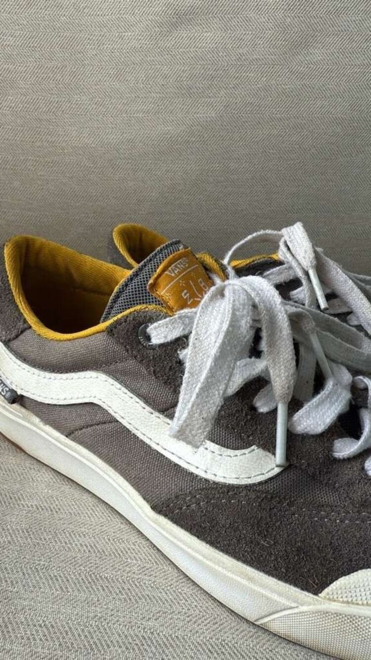 Vans BERLE PRO SHOES Pewter size:M 9 grey - Picture 4 of 7